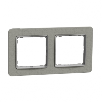 Sedna Design & Elements. Frame 2 gang. professional. stone concrete