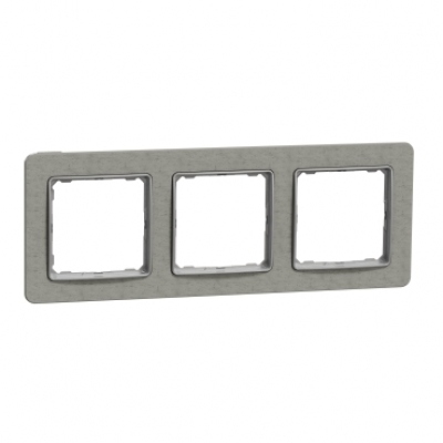 Sedna Design & Elements. Frame 3 gang. professional. stone concrete