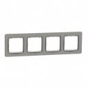 Sedna Design & Elements. Frame 4 gang. professional. stone concrete