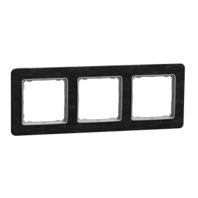 Sedna Design & Elements. Frame 3 gang. professional. stone slate