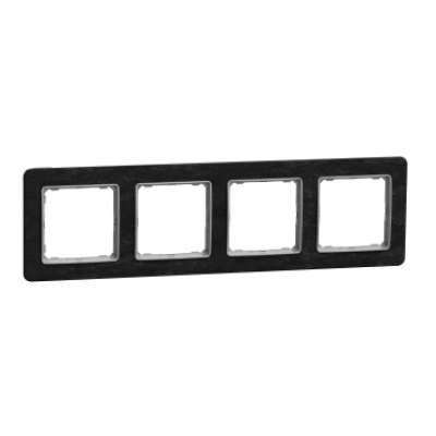Sedna Design & Elements. Frame 4 gang. professional. stone slate