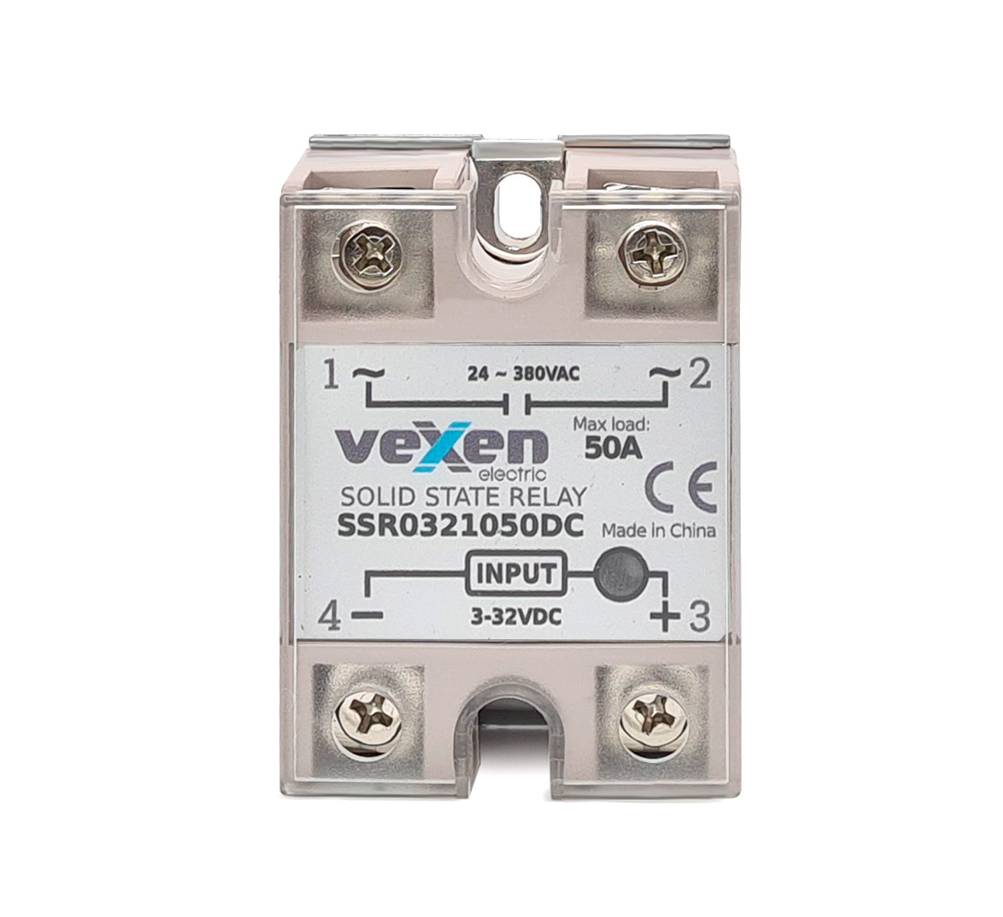 Solid state relay 1NO, 50A, 3-32VDC