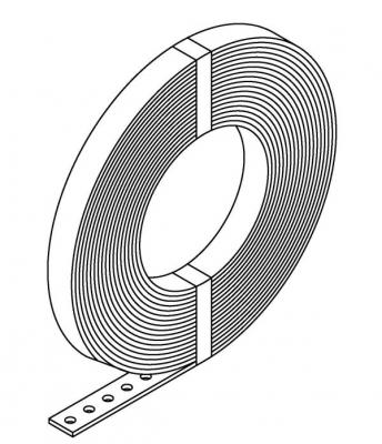 Assembly tape 12x0.75mm. pun.. plast.