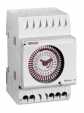 DIN-rail timer with daily program and one channel, analogue