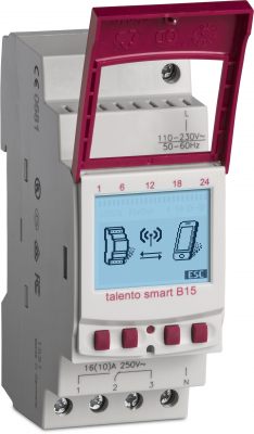 TALENTO SMART B15 реле, bluetooth, 1 канал, 100 ячеек памяти, 16A, 110/230V AC Функции: Вкл/выкл