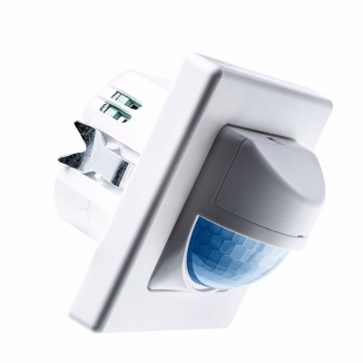 TALIS MWF2 200-9-1 motion detector, flush mounting, 200 degrees, 9m diameter, w/o 0, IP40, 300W