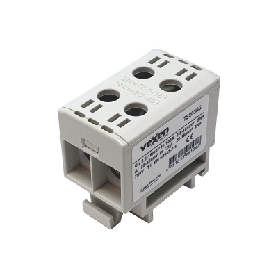 TS2035G L universal terminal block Al/Cu 2x2,5-35mm2