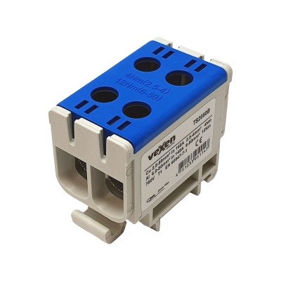 TS2050B N universal terminal block Al/Cu 2x2,5-50mm2