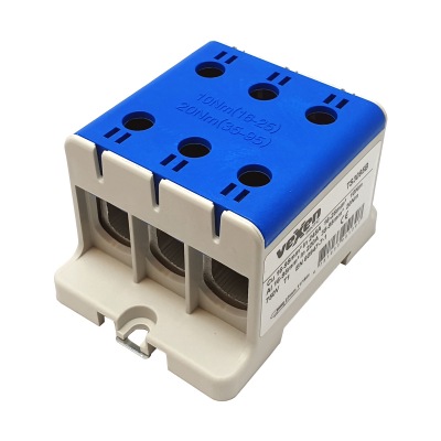 TS3095B N universal terminal block Al/Cu 3x16-95mm2