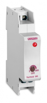 Twilight switch, contents include surface-mounted brightness sensor, 1 channel