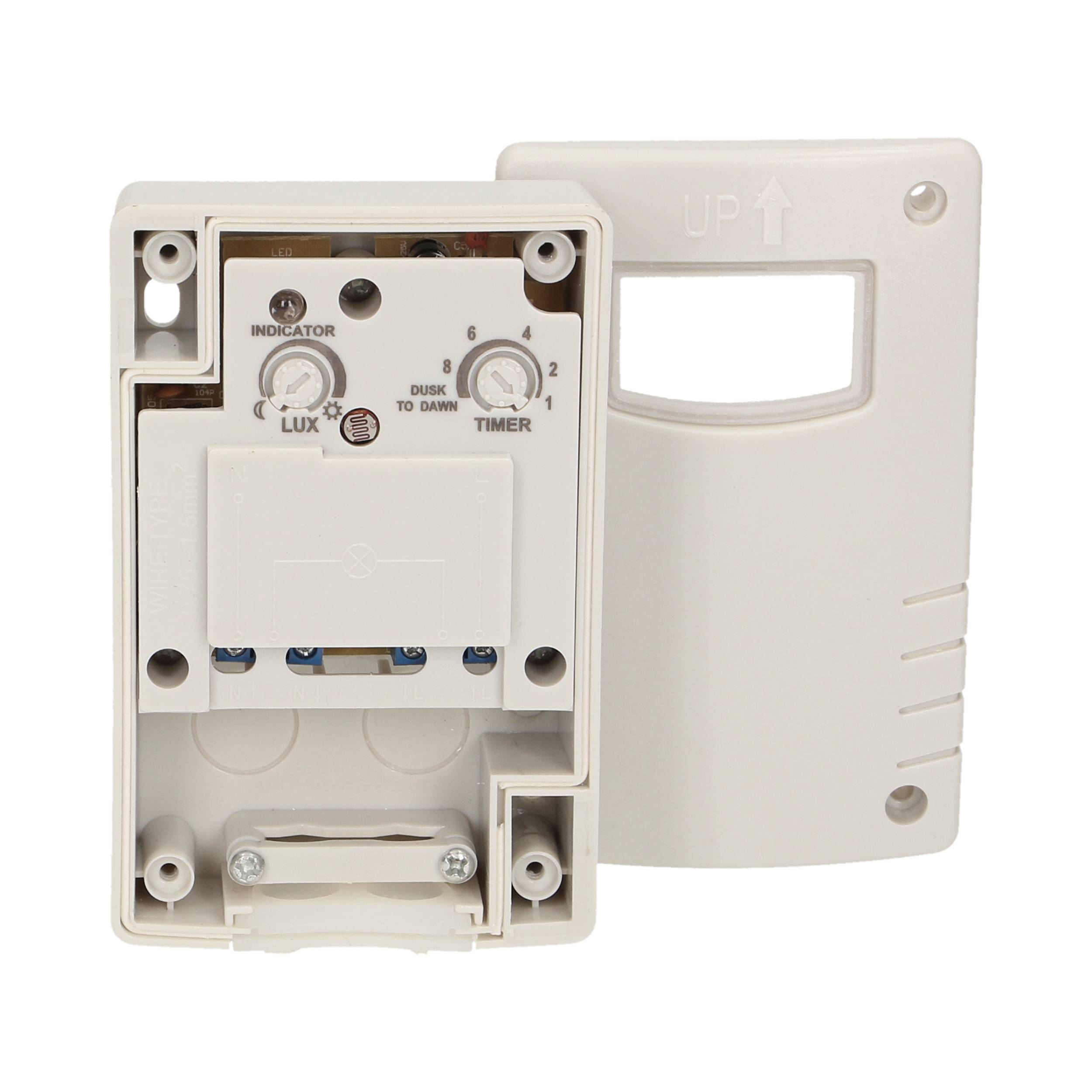 TWILO TWS-10AS krēslas slēdzis, virsapmetuma, IP54, 1800W