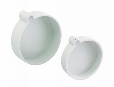 CEE cover, dust cap, 32A, 3-/4-pole, 15x71 mm, 61 mm diameter