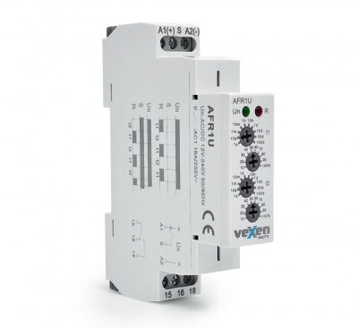 AFR1U Реле времени асимметричное 1CO 16A AC / DC 12-230V