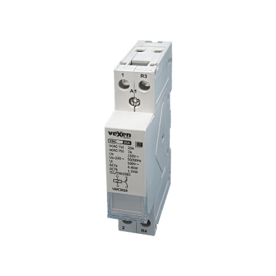 VMC2010 modulārais kontaktors 1NO, 20A, AC230V