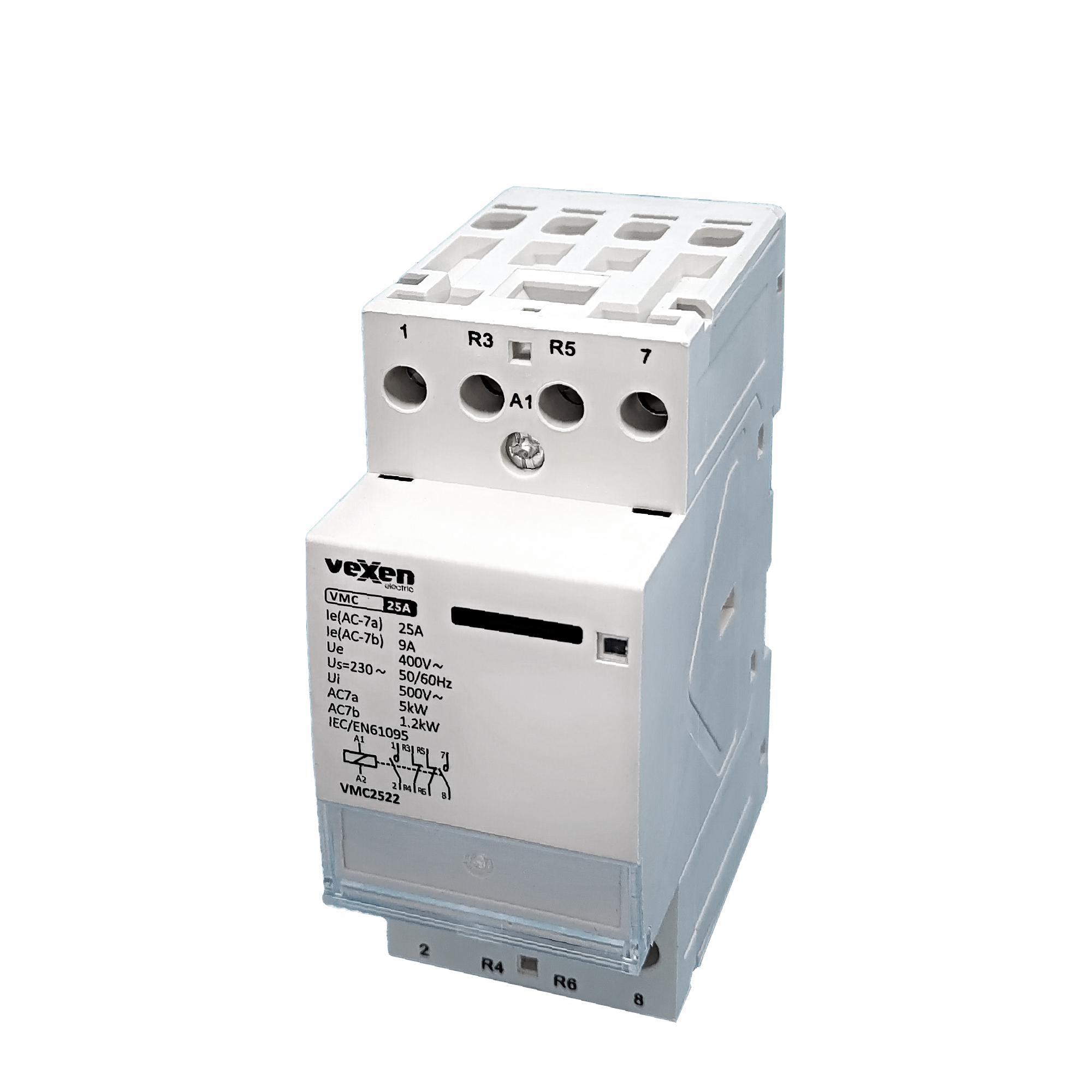 VMC2522 modular contactor 2NO, 2NC, 25A, AC230V