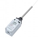 LSM107A limit switch 1NO/1NC in metal housing IP65 with spring rod lever and plastic tip